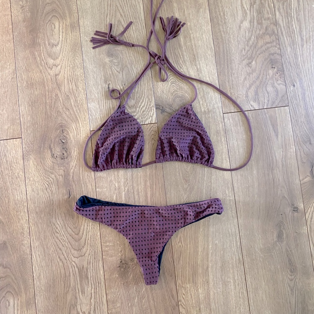 Acacia swimwear bikini set.
